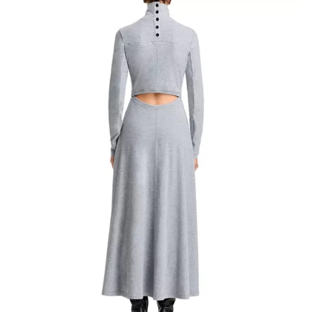 NWT Proenza Schouler White Label Gray Jayne Dress Medium - Picture 2 of 3